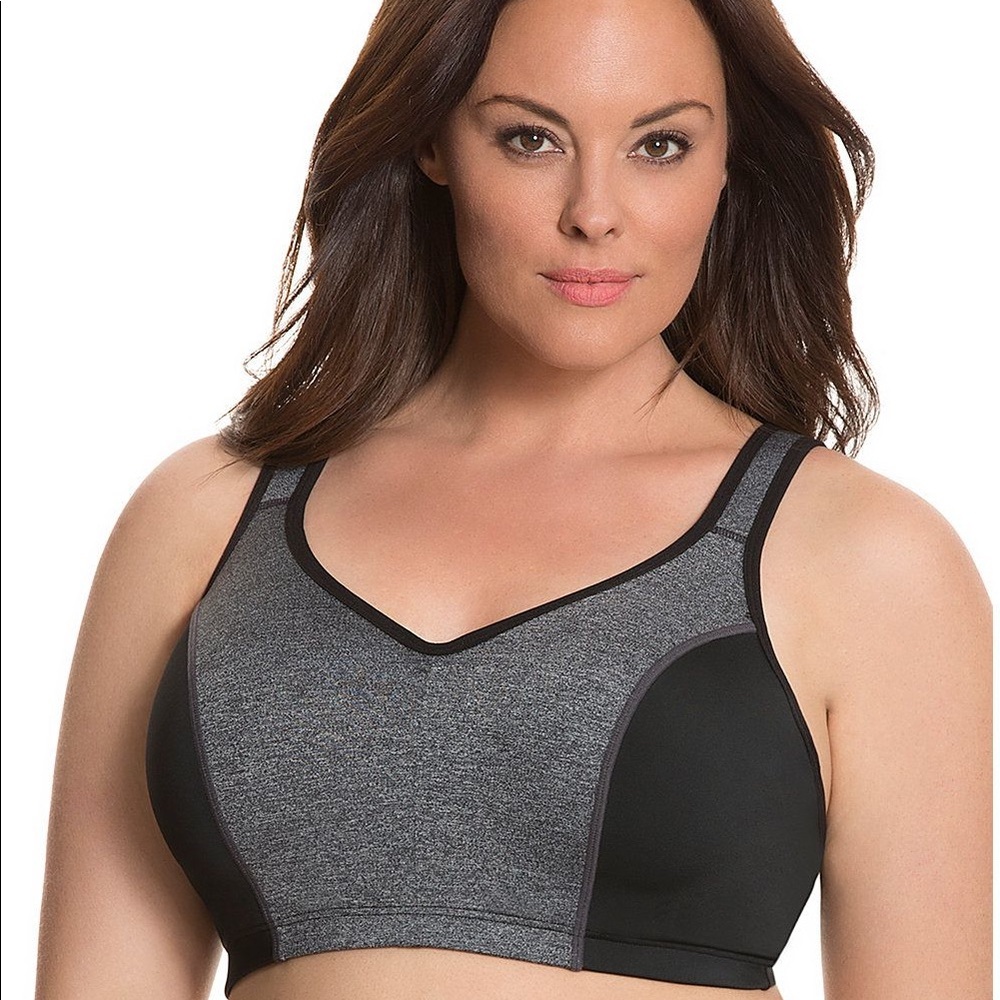 Lane Bryant Livi Molded Underwire sports bra. 46C